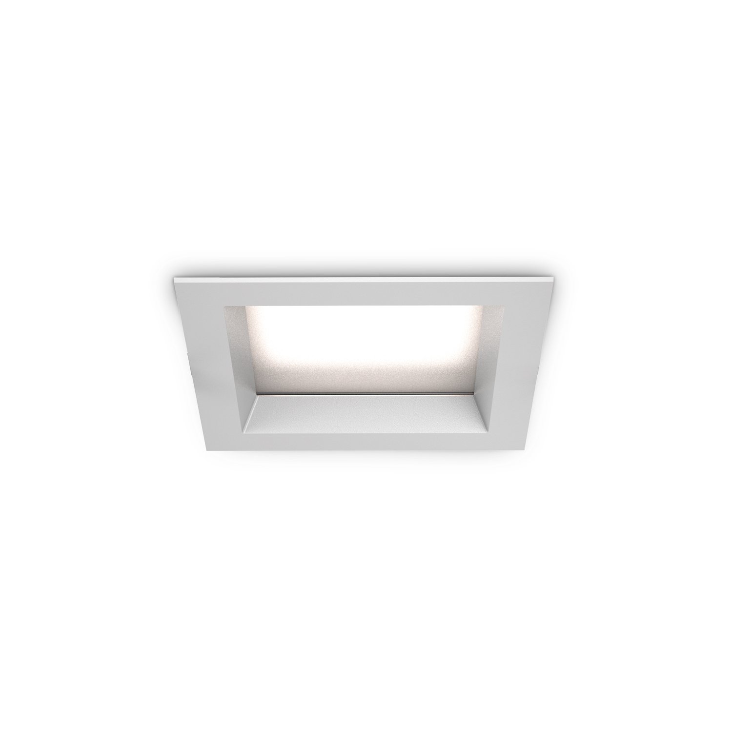 Faretto Ad Incasso Contemporaneo Basic Alluminio Bianco Led W K Ip