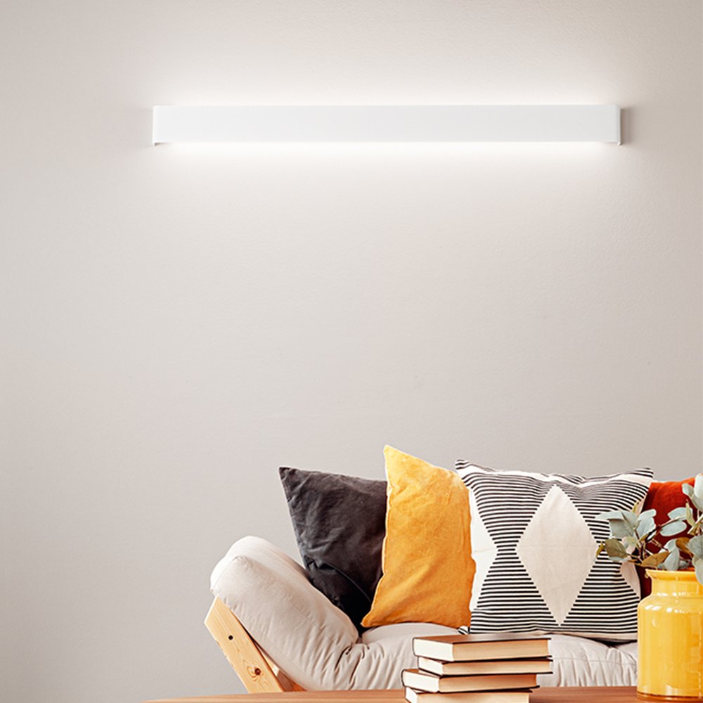 Applique In Metallo Moderna Way Bianco Led Cm