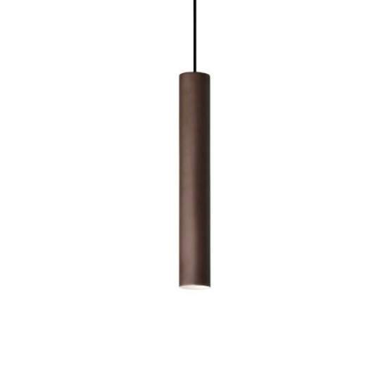 Sospensione Moderna Look Metallo Corten Ruggine 1 Luce 7W 3000K Luce Calda D6Cm 170589