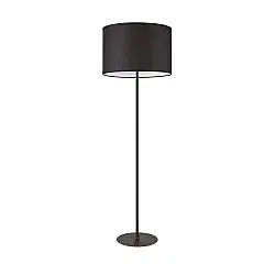 Piantane - Lampade Da Terra Set Metallo Nero 1 Luce E27