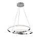 Sospensione Moderna Malena Con Led Integrato Metallo E Alluminio Cromo Lucido