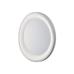 Plafoniera Moderna Circolare Anna Led Integrato In Alluminio Bianco