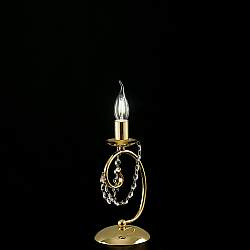 Lumetto Shabby Chic Magda Metallo E Cristallo Oro 1 Luce E14 Lumetto Shabby Chic Magda Metallo E Cristallo Oro 1 Luce E14