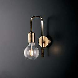 Applique Industrial Polish Metallo Bronzo 1 Luce E27 Applique Industrial Polish Metallo Bronzo 1 Luce E27