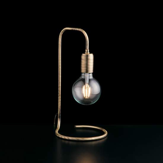 Lumetto Industrial Polish Metallo Bronzo 1 Luce E27 BL186-LT-BRZ
