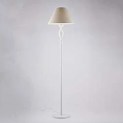 Piantana Shabby Chic Cascina Bianco 1 Luce E27