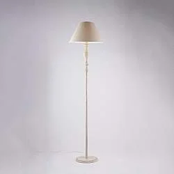 Piantana Shabby Chic Cascina Bianco Tortora Vintage 1 Luce E27