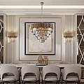 Lampadario Contemporaneo Ravel Metallo Oro E Cristallo 9 Luci E14 BL268-9-OR