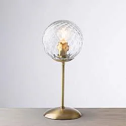 Lumetto Contemporaneo Demetra Metallo Bronzo 1 Luce E14