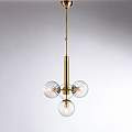 Lampadario Contemporaneo Armonia Metallo Bronzo 4 Luci E14 BL285-4-BRZ