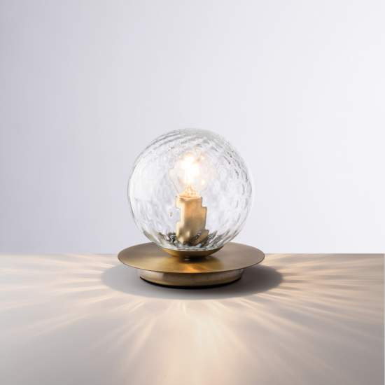 Lumetto Contemporaneo Armonia Metallo Bronzo 1 Luce E14 BL285-LT-BRZ