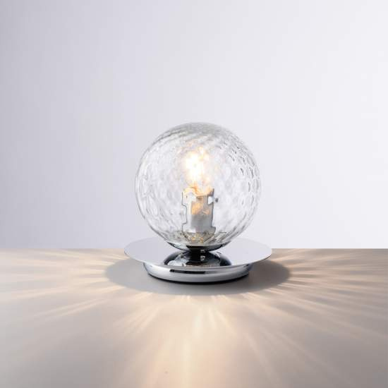 Lumetto Contemporaneo Armonia Metallo Cromo 1 Luce E14 BL285-LT-CR