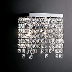 Applique Classica Penelope Metallo Cromo E Cristallo 2 Luci E14 Applique Classica Penelope Metallo Cromo E Cristallo 2 Luci E14