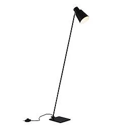 Piantana Moderna Ekko Metallo Nero 1 Luce E27 H150