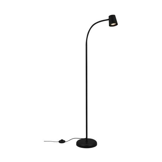 Piantana Contemporanea Skriva Metallo Nero 1 Luce Gu10 1476015