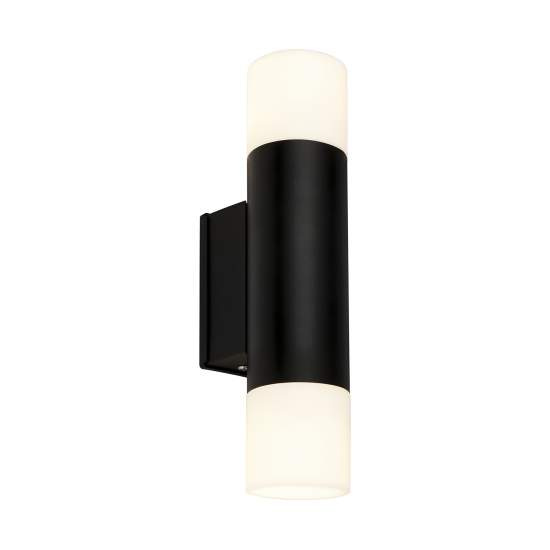 Applique Moderna Sujos Metallo Nero 2 Luci Gu10 3000K 2090025