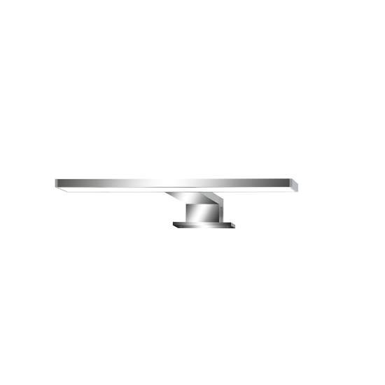 Applique Contemporanea Dun Metallo Cromo Led Integrato 8W 4000K 2104018