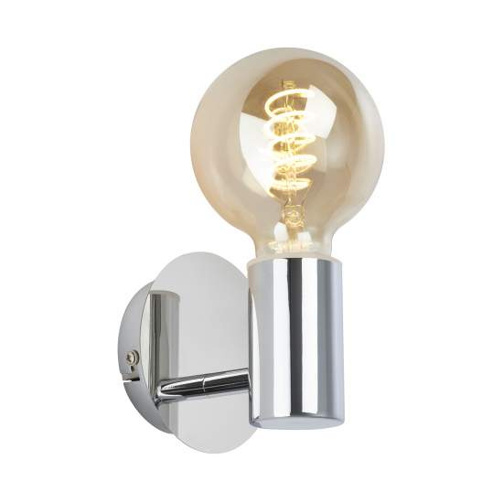Applique Moderna Kosol Metallo Cromo 1 Luce E27 2115018