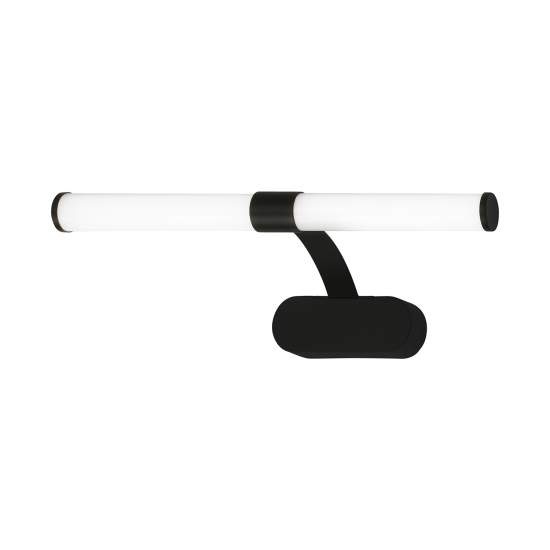 Applique Moderna Runt Plastica Nero Led Integrato 7W 4000K Ip44 2121015
