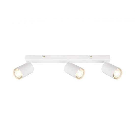Faretto Moderno Tib Metallo Bianco 3 Luci Gu10 2172036