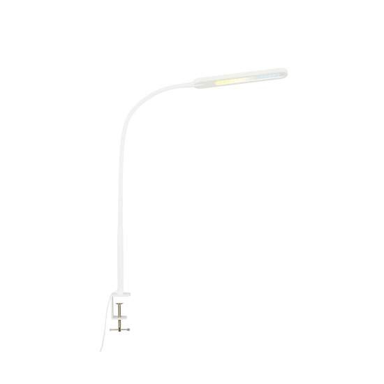 Lampada Da Tavolo Moderna Servo Metallo Bianco Led 6,5W 3000K 2389016
