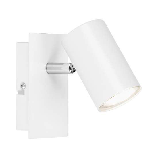 Faretto Moderno Isil A Metallo Bianco 1 Luce Gu10 3000K 2840016