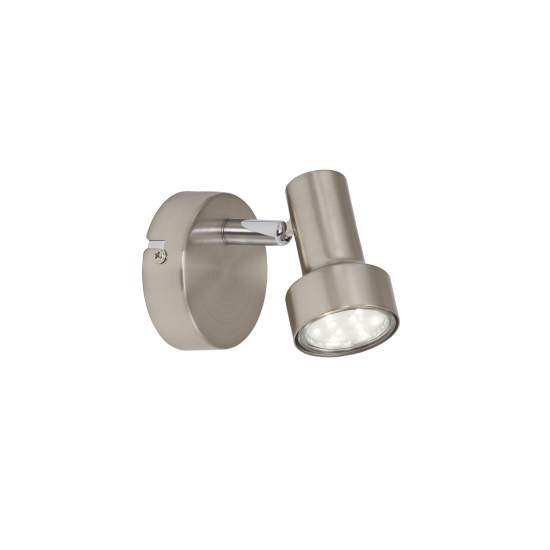Spot Moderno Sub Metallo Nichel Satinato 1 Luce Gu10 2843012