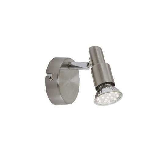 Spot Contemporaneo One Metallo Nichel Satinato 1 Luce Gu10 3000K 2907012