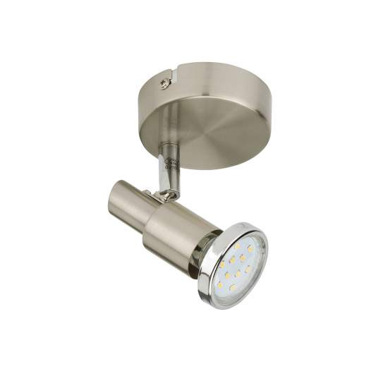 Spot Nordico Cool Metallo Nichel Satinato 1 Luce Gu10 2991012B