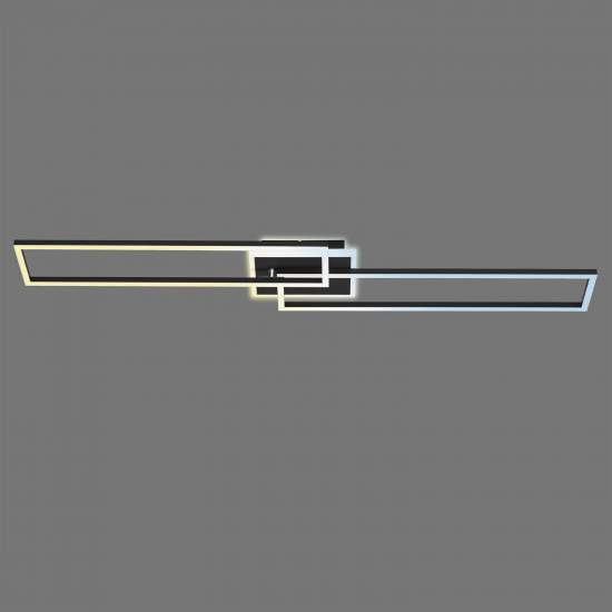 Applique Moderna Frame Brilo Smart Metallo Nero Led Integrato 40W 3538015