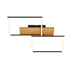 Applique Contemporanea Cornice Metallo Nero Led Integrato 30W 3000K Applique Contemporanea Cornice Metallo Nero Led Integrato 30W 3000K