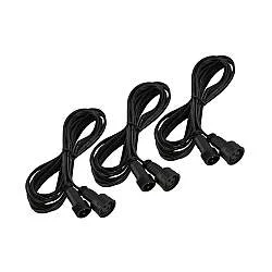 Set 3 Cavi Zubehor Plastica Nero