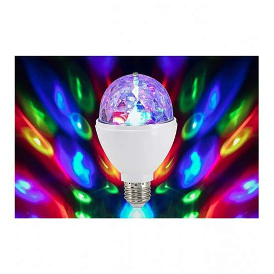 Lampadine Disco Light Plastica Bianco 1 Luce E27 528003