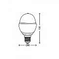 Lampadine Disco Light Plastica Bianco 1 Luce E27 528003