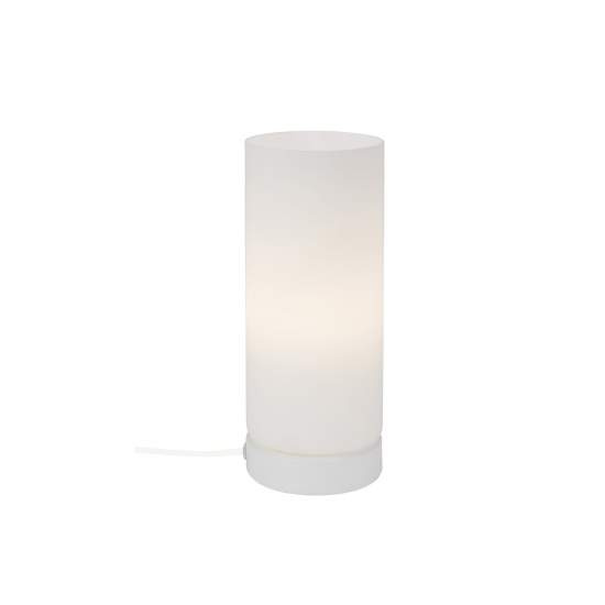 Lampada Da Tavolo Moderna Paipa Metallo Bianco 1 Luce E14 7018016