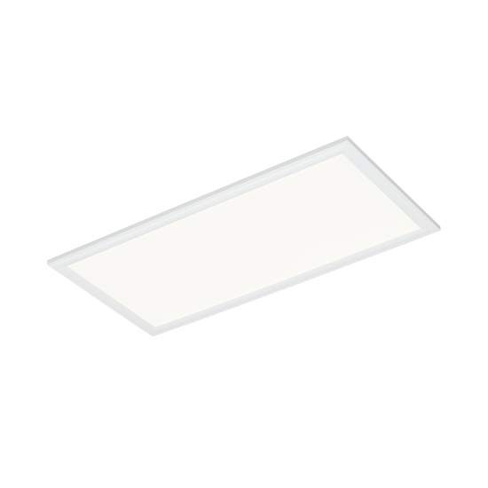 Plafoniera Moderna Simple Metallo Bianco Led Integrato 24W 4000K 7095016
