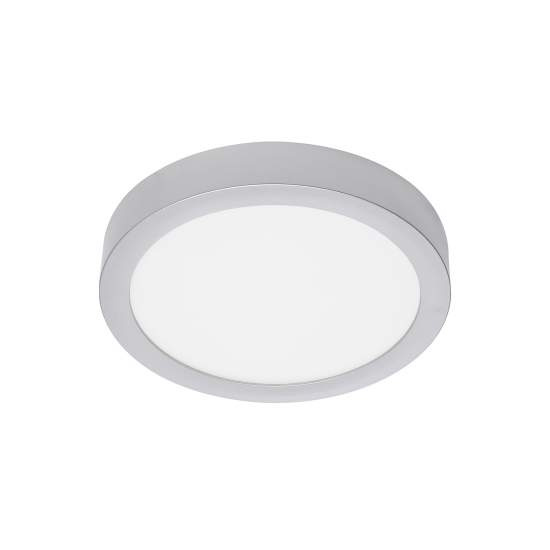 Plafoniera Contemporanea Fire Metallo Cromo Led Integrato 16,5W 3000K 7117014