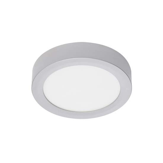 Plafoniera Contemporanea Fire Metallo Cromo Led Integrato 11W 4000K 7122414