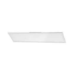 Plafoniera Moderna Piatto Metallo Bianco Led Integrato 38W 4000K