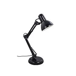 Lampada Da Tavolo Nordico Pixa Metallo Nero 1 Luce E14