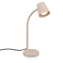Lampada Da Tavolo Contemporanea Skrica Metallo Beige 1 Luce Gu10 Ip20