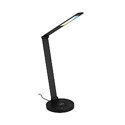 Lampada Da Tavolo Moderna Cuma Metallo Nero Led Integrato 3W Da 3000 A 6500K