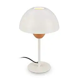 Abatjour Moderna Gryde Metallo Grigio Caffè 1 Luce E14 Ip20