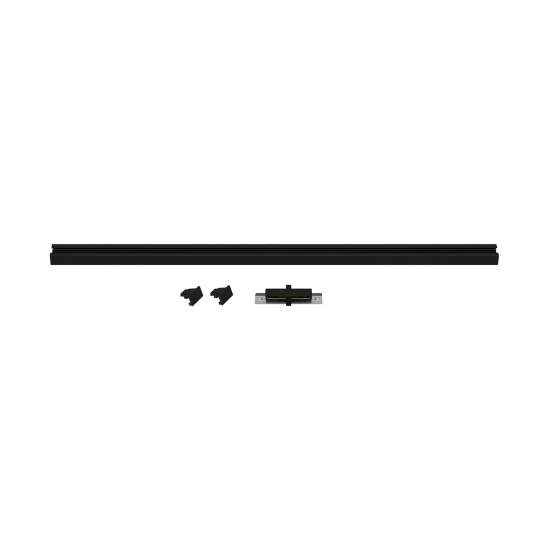 Alimentatore Rail Metallo Nero Opaco 8003005