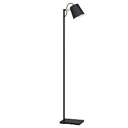 Piantana Vintage Lacey Acciaio Nero 1 Luce E27