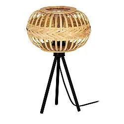 Lampada Da Tavolo Vintage Amsfield 1 Acciaio Nero 1 Luce E27