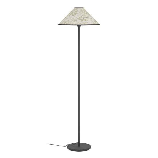 Piantana Vintage Oxpark Acciaio Nero 1 Luce E27 43945