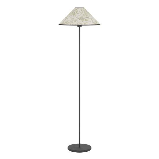 Piantana Vintage Oxpark Acciaio Nero 1 Luce E27 43945