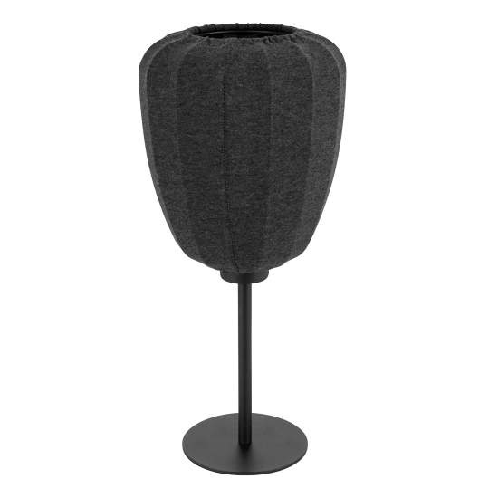 Lampada Da Tavolo Vintage Barlaston Acciaio Nero 1 Luce E27 43946