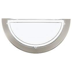 Applique Contemporanea Planet 1 Acciaio Nichel Satinato 1 Luce E27 Applique Contemporanea Planet 1 Acciaio Nichel Satinato 1 Luce E27